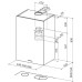 Купить  Вытяжка без купола Faber Cubia Plus EV8 X A45 335.0502.080 в интернет-магазине Мега-кухня 1