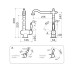 Купить  Смеситель Omoikiri Kyoto 2 PlusAB в интернет-магазине Мега-кухня 4