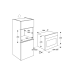 Купить  Духовой шкаф с СВЧ Bertazzoni F457HERMWTNE в интернет-магазине Мега-кухня 3