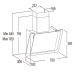 Купить  Вытяжка Cata VALTO 700 XGWH в интернет-магазине Мега-кухня 1