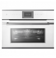 Компактный духовой шкаф с микроволнами Kuppersbusch CBM 6550.0 W3 Silver Chrome