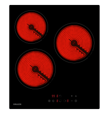 Стеклокерамическая варочная панель Graude EK 45.0 S