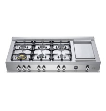 Газовая варочная панель Bertazzoni Professional CB486G00X стальная