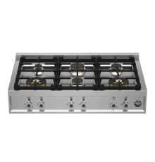 Газовая варочная панель Bertazzoni Professional RT366PROX стальная