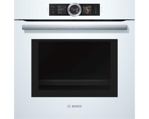 Купить Духовой шкаф с микроволнами и паром Bosch HNG6764W6 в интернет-магазине Мега-кухня