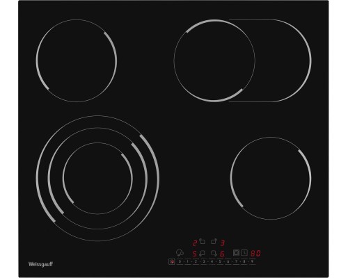 Купить Варочная панель Weissgauff HVF 643 BS в интернет-магазине Мега-кухня