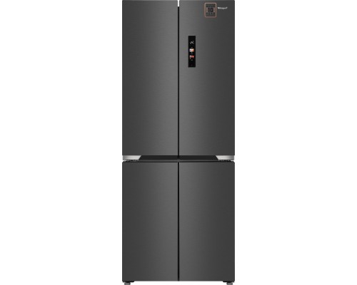 Купить Отдельностоящий холодильник с инвертором Weissgauff WCD 480 Total NoFrost Inverter Silk Inox Built-in в интернет-магазине Мега-кухня