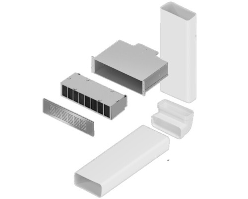 Купить Комплект воздуховодов Maunfeld MIDS604+CF312MW в интернет-магазине Мега-кухня