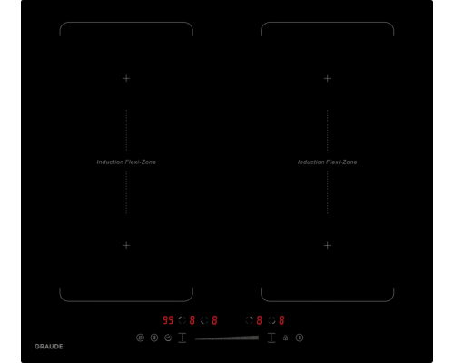 Купить Индукционная варочная панель Graude PREMIUM IK 60.2 B в интернет-магазине Мега-кухня