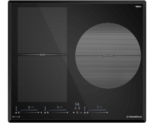 Купить Индукционная варочная панель Maunfeld CVI593SFBK LUX Inverter в интернет-магазине Мега-кухня