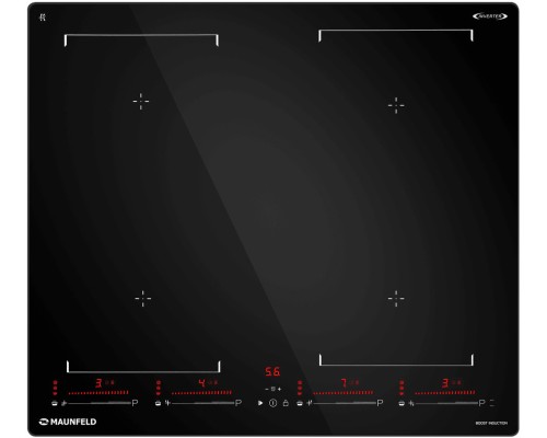 Купить Индукционная варочная панель Maunfeld CVI604SBEXBK Inverter в интернет-магазине Мега-кухня