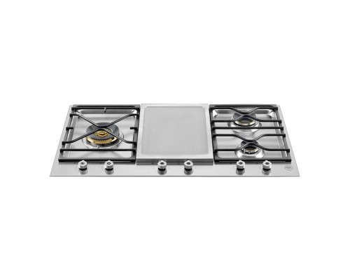 Купить Газовая варочная панель Bertazzoni Professional PM3630GX стальная в интернет-магазине Мега-кухня